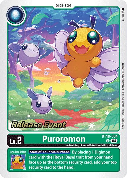 Puroromon [BT18-004] [Release Special Booster Ver.2.0 Promos]