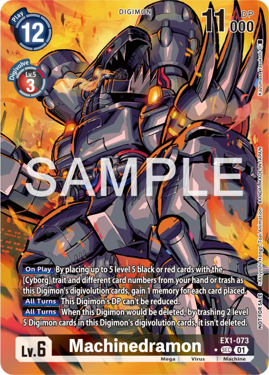Machinedramon [EX1-073] (Release Special Booster Ver.2.0 Celebration Event Winner) [Release Special Booster Ver.2.0 Promos] | Card Merchant Takapuna