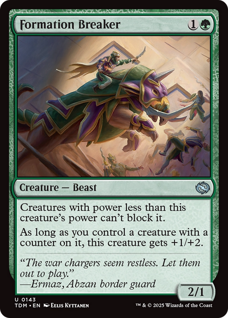 Formation Breaker [Tarkir: Dragonstorm] | Card Merchant Takapuna