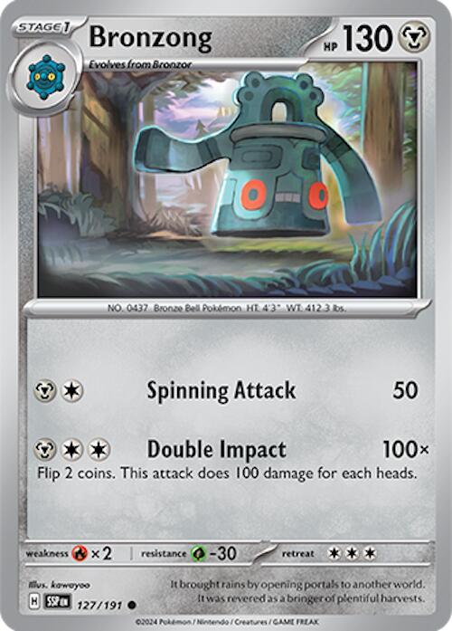 Bronzong (127/191) [Scarlet & Violet: Surging Sparks] | Card Merchant Takapuna