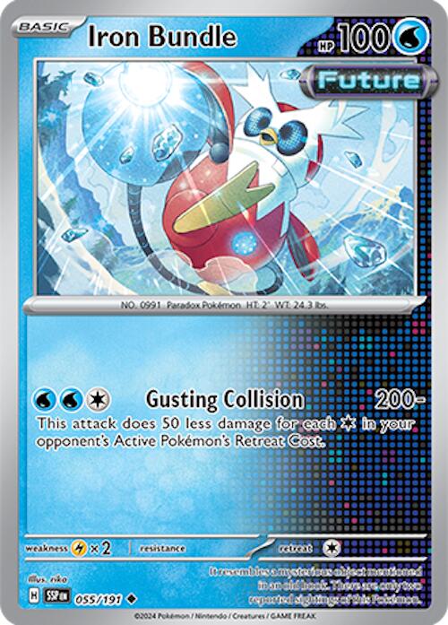 Iron Bundle (055/191) [Scarlet & Violet: Surging Sparks] | Card Merchant Takapuna