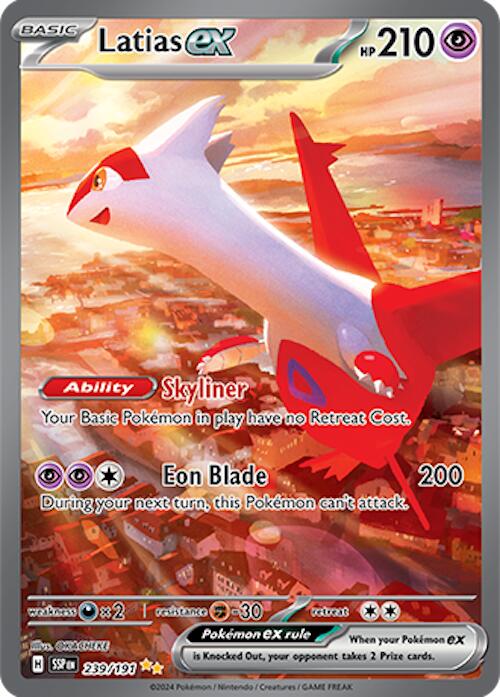 Latias ex (239/191) [Scarlet & Violet: Surging Sparks] | Card Merchant Takapuna