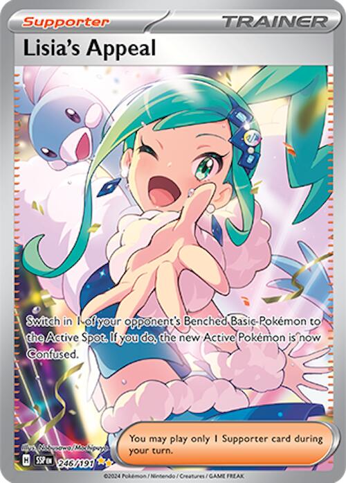 Lisia's Appeal (246/191) [Scarlet & Violet: Surging Sparks] | Card Merchant Takapuna