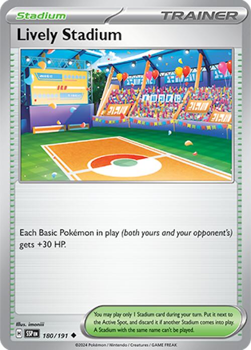 Lively Stadium (180/191) [Scarlet & Violet: Surging Sparks] | Card Merchant Takapuna