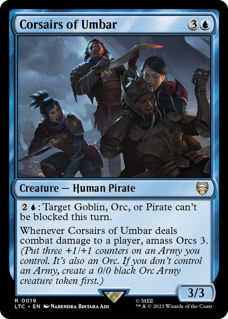 Corsairs of Umbar [The Lord of the Rings: Tales of Middle-Earth Commander] | Card Merchant Takapuna