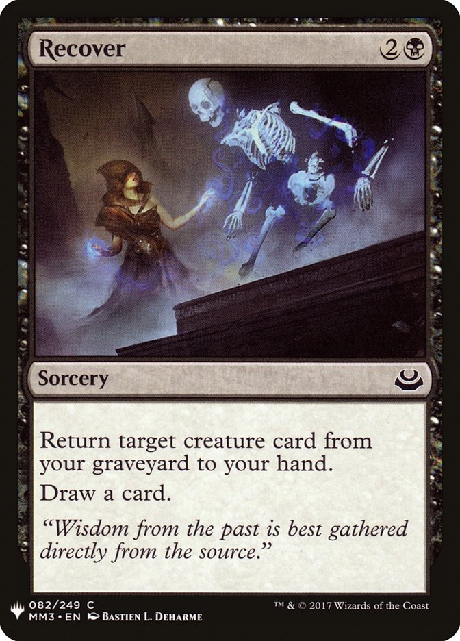 Recover [Mystery Booster] | Card Merchant Takapuna