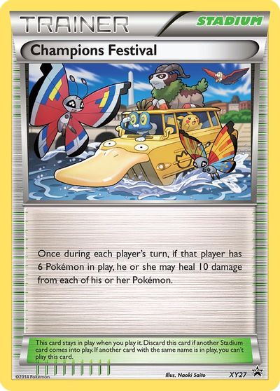 Champions Festival (XY27) (2014) [XY: Black Star Promos] | Card Merchant Takapuna