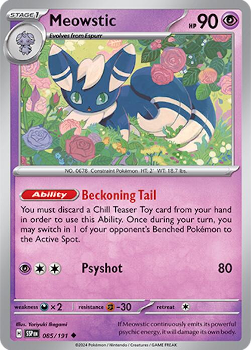 Meowstic (085/191) [Scarlet & Violet: Surging Sparks] | Card Merchant Takapuna