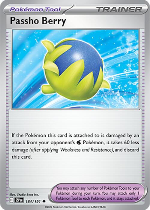 Passho Berry (184/191) [Scarlet & Violet: Surging Sparks] | Card Merchant Takapuna