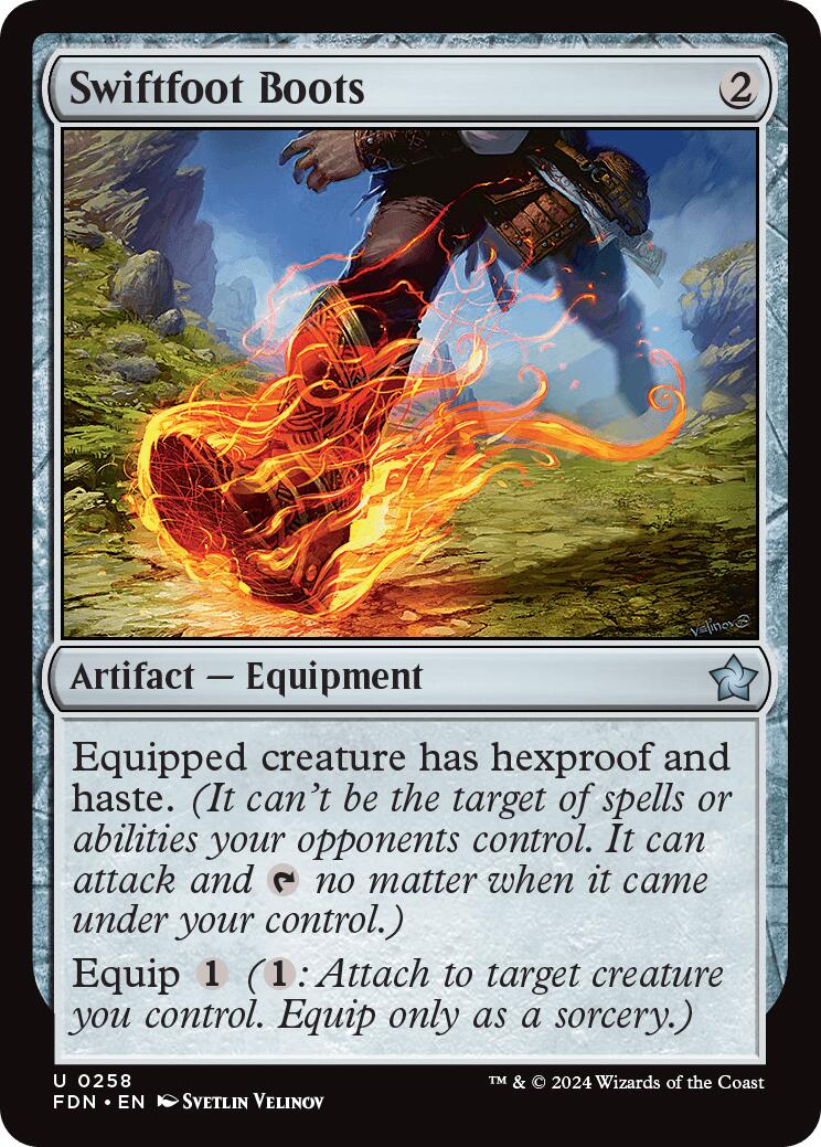 Swiftfoot Boots [Foundations] | Card Merchant Takapuna