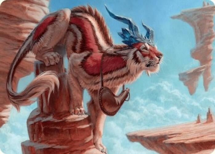 Felidar Savior Art Card (3/54) [Foundations Art Series] | Card Merchant Takapuna