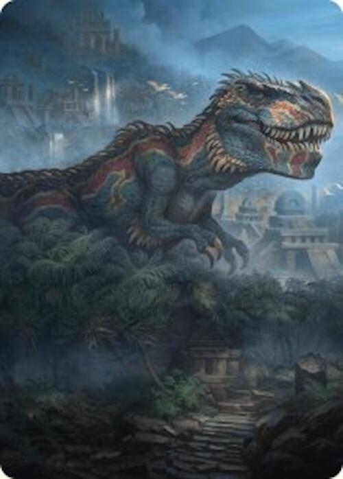 Ghalta, Primal Hunger Art Card (41/54) [Foundations Art Series] | Card Merchant Takapuna
