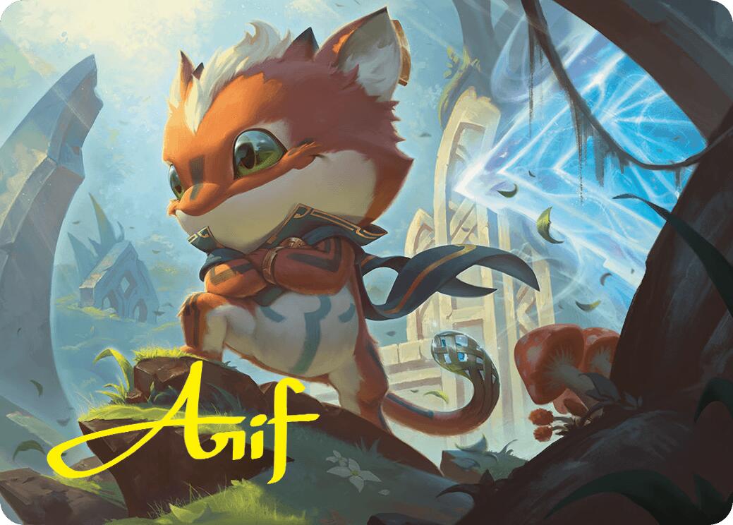 Loot, Exuberant Explorer Art Card (12/54) (Gold-Stamped Signature) [Foundations Art Series] | Card Merchant Takapuna