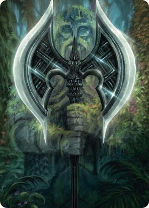 Leyline Axe Art Card (49/54) [Foundations Art Series] | Card Merchant Takapuna