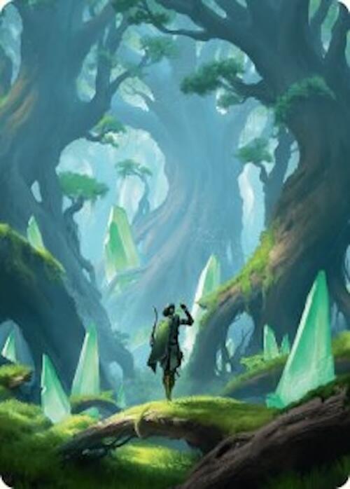 Forest Art Card (25/54) [Foundations Art Series] | Card Merchant Takapuna