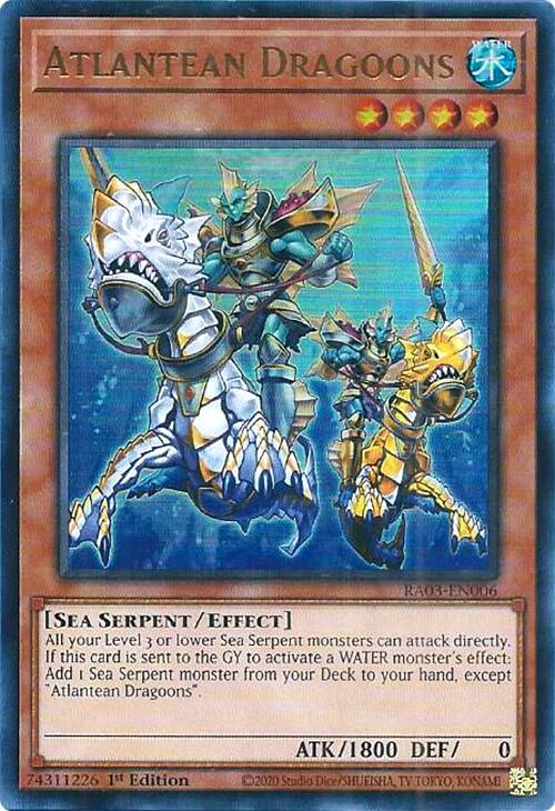 Atlantean Dragoons (UR) [RA03-EN006] Ultra Rare | Card Merchant Takapuna