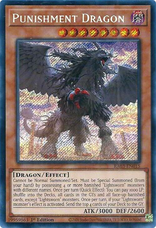 Punishment Dragon (Secret Rare) [RA03-EN015] Secret Rare | Card Merchant Takapuna