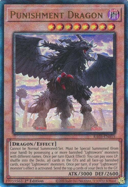 Punishment Dragon (UTR) [RA03-EN015] Prismatic Ultimate Rare | Card Merchant Takapuna
