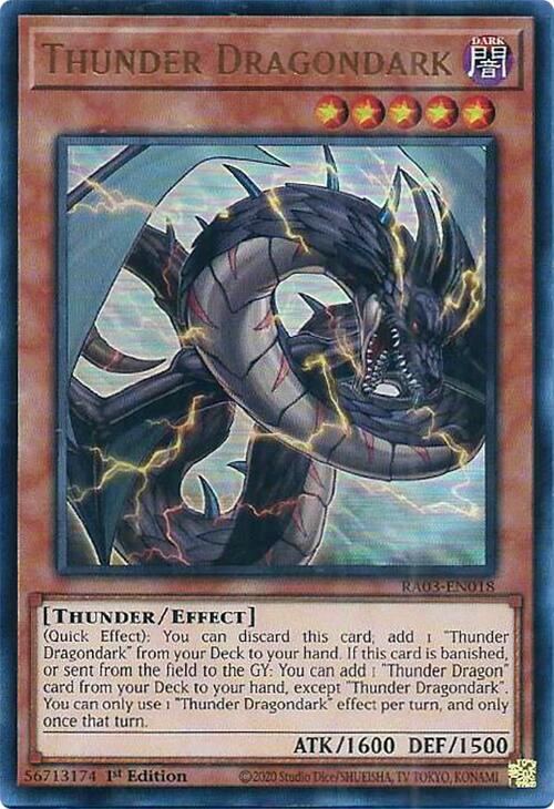 Thunder Dragondark (UR) [RA03-EN018] Ultra Rare | Card Merchant Takapuna