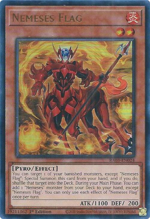 Nemeses Flag (UR) [RA03-EN024] Ultra Rare | Card Merchant Takapuna