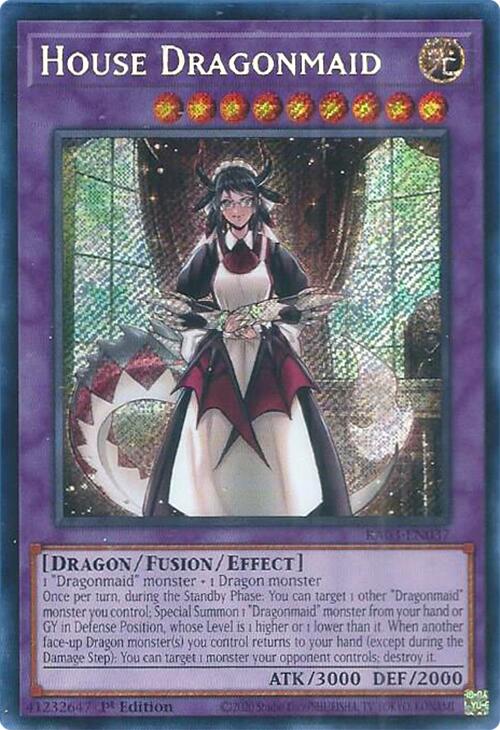 House Dragonmaid (Secret Rare) [RA03-EN037] Secret Rare | Card Merchant Takapuna