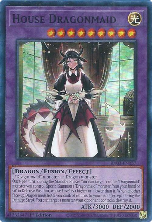 House Dragonmaid [RA03-EN037] Super Rare | Card Merchant Takapuna