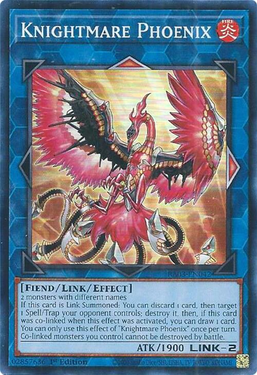 Knightmare Phoenix [RA03-EN042] Super Rare | Card Merchant Takapuna
