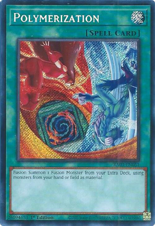 Polymerization (Secret Rare) [RA03-EN051] Secret Rare | Card Merchant Takapuna