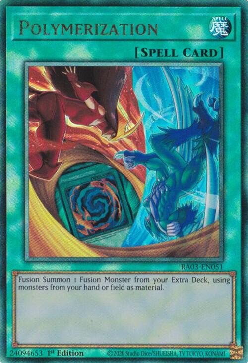 Polymerization (UTR) [RA03-EN051] Prismatic Ultimate Rare | Card Merchant Takapuna