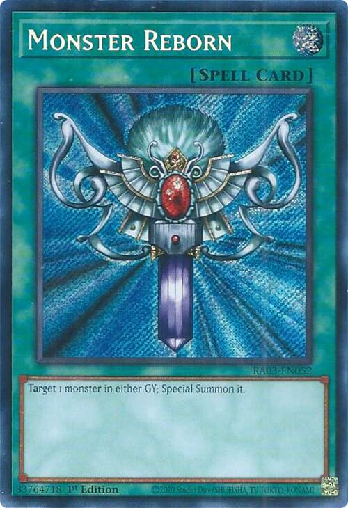 Monster Reborn (Secret Rare) [RA03-EN052] Secret Rare | Card Merchant Takapuna