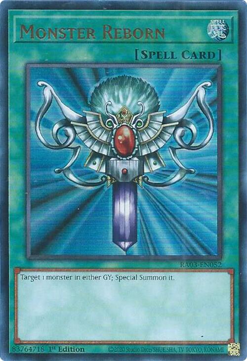 Monster Reborn (UR) [RA03-EN052] Ultra Rare | Card Merchant Takapuna