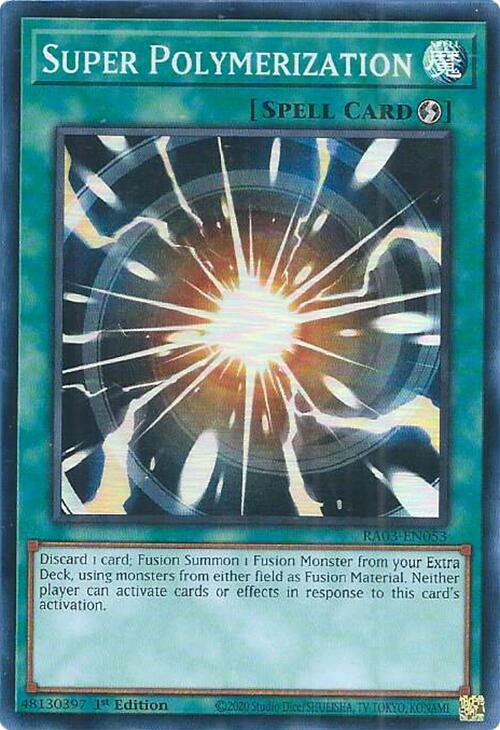 Super Polymerization [RA03-EN053] Super Rare | Card Merchant Takapuna