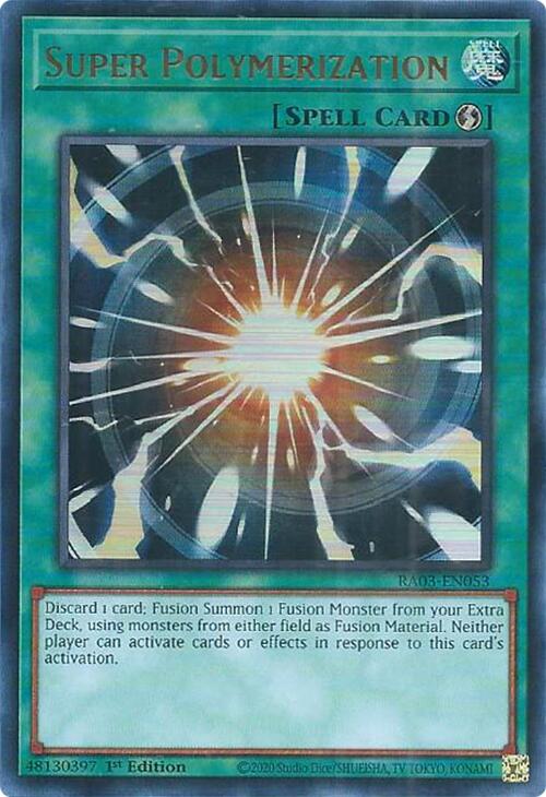 Super Polymerization (UR) [RA03-EN053] Ultra Rare | Card Merchant Takapuna