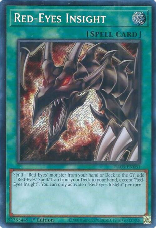 Red-Eyes Insight (Secret Rare) [RA03-EN061] Secret Rare | Card Merchant Takapuna