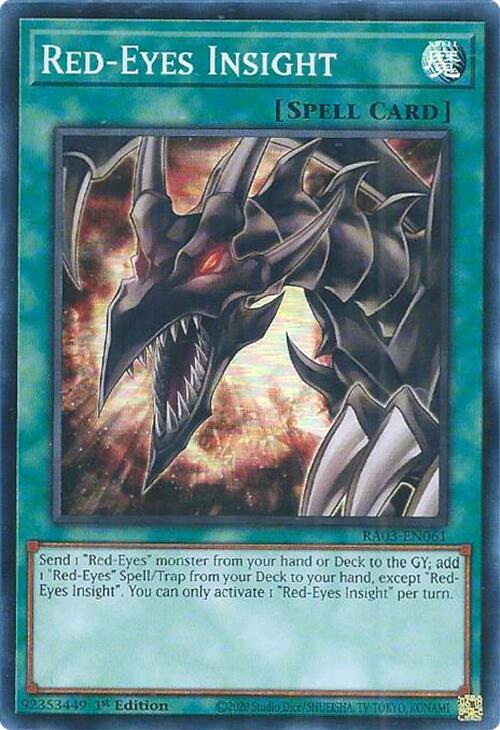 Red-Eyes Insight [RA03-EN061] Super Rare | Card Merchant Takapuna