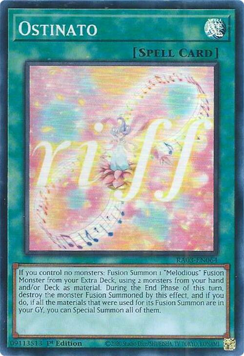 Ostinato [RA03-EN064] Super Rare | Card Merchant Takapuna