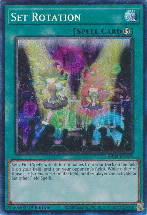 Set Rotation (CR) [RA03-EN065] Prismatic Collector's Rare | Card Merchant Takapuna