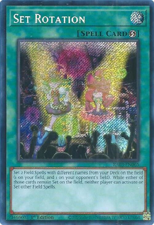 Set Rotation (Secret Rare) [RA03-EN065] Secret Rare | Card Merchant Takapuna