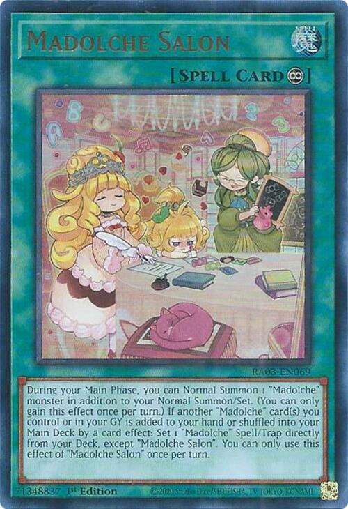 Madolche Salon (UR) [RA03-EN069] Ultra Rare | Card Merchant Takapuna