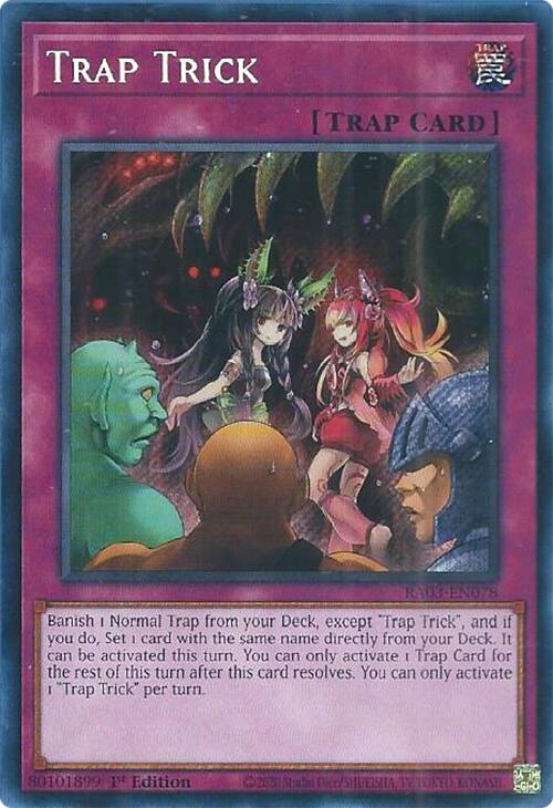 Trap Trick (Secret Rare) [RA03-EN078] Secret Rare | Card Merchant Takapuna