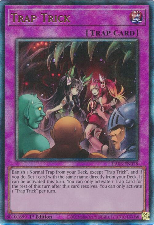 Trap Trick (UTR) [RA03-EN078] Prismatic Ultimate Rare | Card Merchant Takapuna