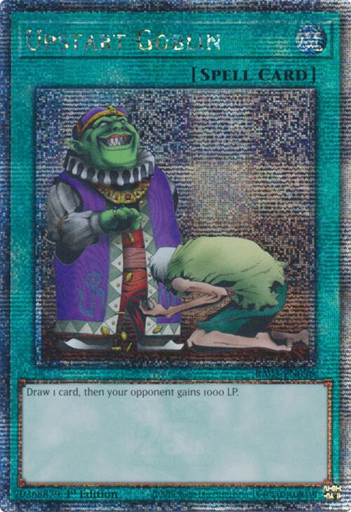 Upstart Goblin (Quarter Century Secret Rare) [RA03-EN096] Quarter Century Secret Rare | Card Merchant Takapuna