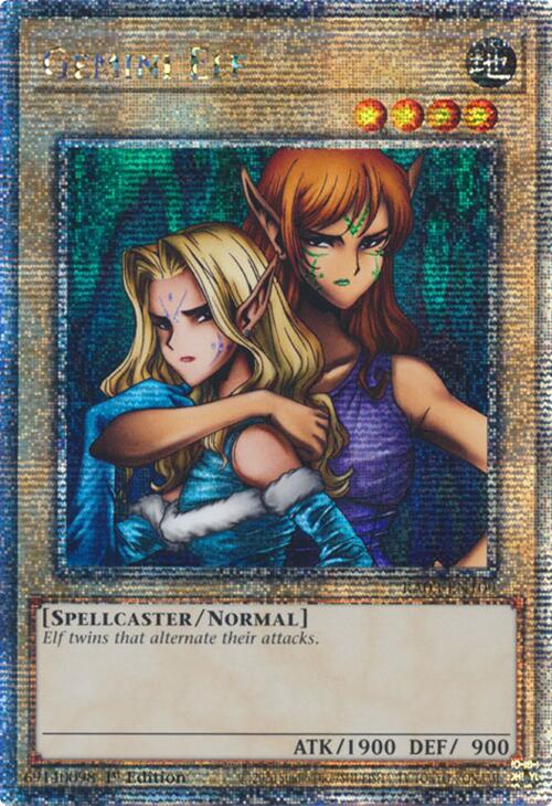 Gemini Elf (Quarter Century Secret Rare) [RA03-EN109] Quarter Century Secret Rare | Card Merchant Takapuna
