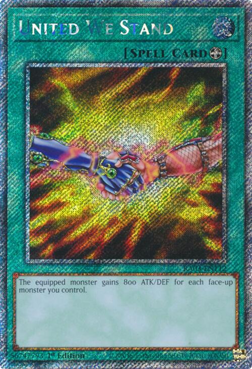 United We Stand (Platinum Secret Rare) [RA03-EN112] Platinum Secret Rare | Card Merchant Takapuna