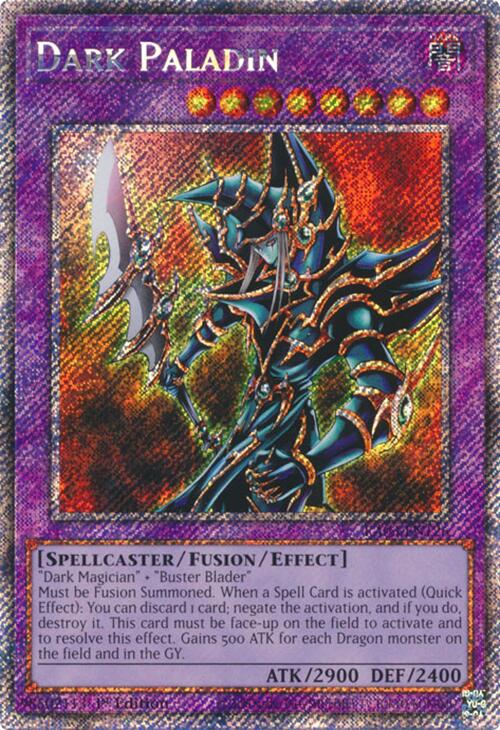 Dark Paladin (Platinum Secret Rare) [RA03-EN126] Platinum Secret Rare | Card Merchant Takapuna