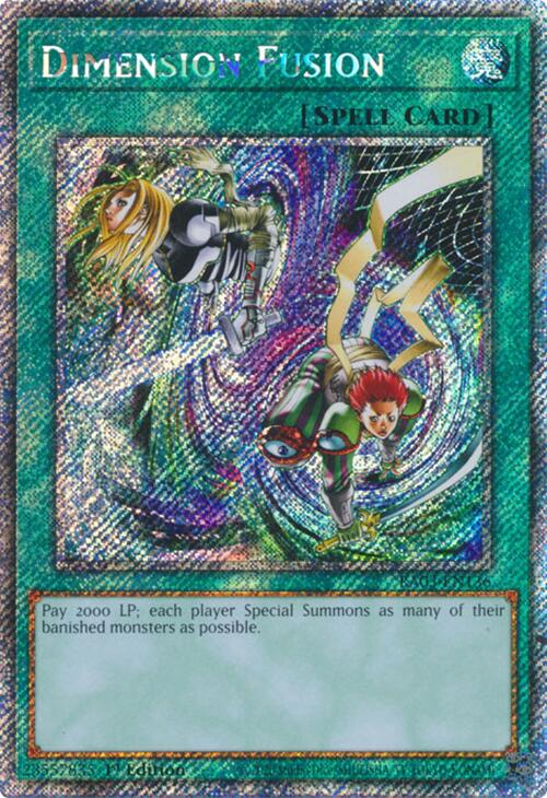 Dimension Fusion (Platinum Secret Rare) [RA03-EN136] Platinum Secret Rare | Card Merchant Takapuna