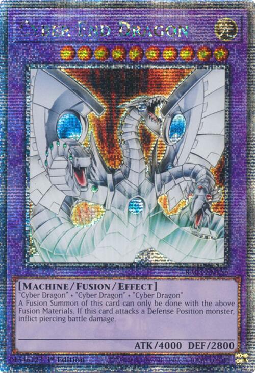 Cyber End Dragon (Quarter Century Secret Rare) [RA03-EN156] Quarter Century Secret Rare | Card Merchant Takapuna