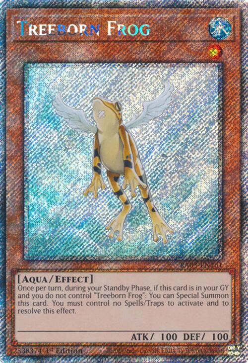 Treeborn Frog (Platinum Secret Rare) [RA03-EN161] Platinum Secret Rare | Card Merchant Takapuna