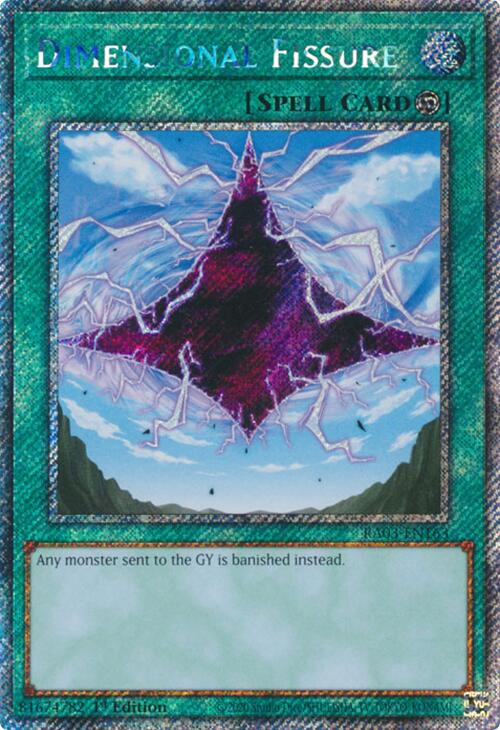 Dimensional Fissure (Platinum Secret Rare) [RA03-EN163] Platinum Secret Rare | Card Merchant Takapuna