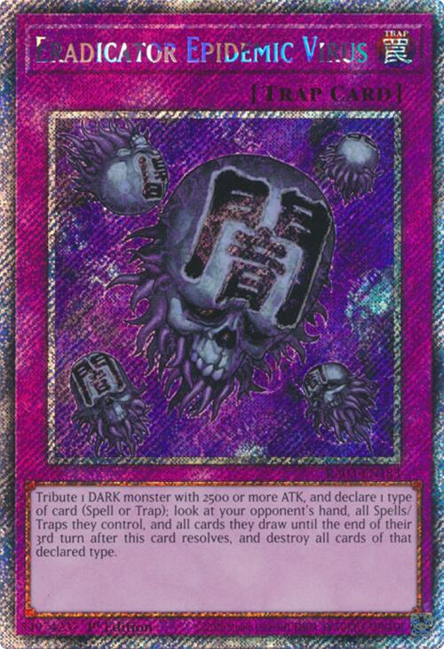 Eradicator Epidemic Virus (Platinum Secret Rare) [RA03-EN183] Platinum Secret Rare | Card Merchant Takapuna